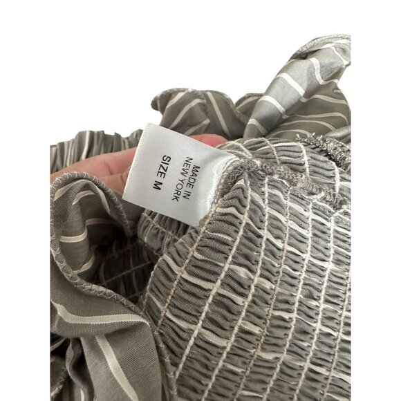 PETERSYN x Revolve Sonoma Pink Stripe Barrett Skirt Size Medium NEW NWOT - Picture 7 of 7